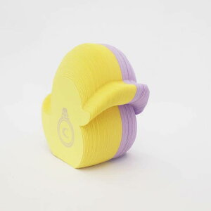 yӂ 8134zЂ }JӂV[Y F8134 Bird Sticky note Duck t Aq yellow/purple