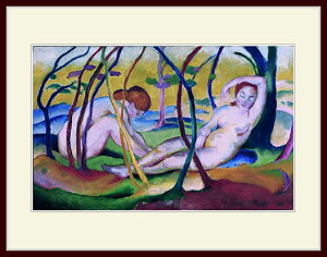 �}���N�E�uFranz Marc -Nudes under Trees�v