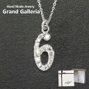 ナンバーネックレス 6 シルバー925 【刻印無料】 数字 ナンバー 背番号 6 ネックレス ペンダント シルバーアクセサリ…