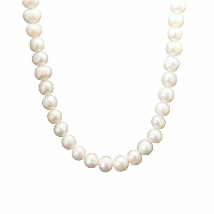楽天市場】パールネックレス シルバー925 【刻印無料】 上質ランク AA 