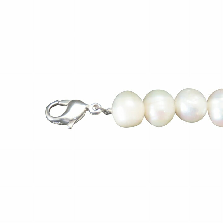 楽天市場】パールネックレス シルバー925 【刻印無料】 上質ランク AA 