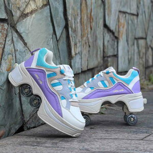 ローラーシューズ ローラースケート ローラー シューズ 輪収納できる スケート 大人 子供 キッズ 練習 スニーカー ローラースニーカー 靴 学生 女の子 男の子 送料無料