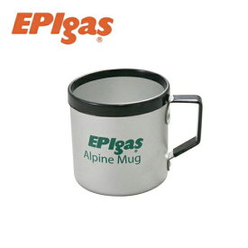 EPIgas(イーピーアイガス) アルパインマグL 軽量 高耐久性 携帯 アウトドア マグカップ アルミ キャンプ グッズ サバイバル C-5104