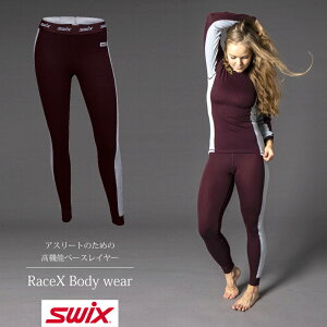 Swix klCuh @\ hX|[cCi[ Race X Bodywear fB[X h Ci[pc ŋ ^Cc {h[ AX[gp Xgb` ۉ U Ci[ x[XC[ R