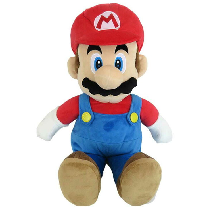 楽天市場】[10％OFFクーポン配布中]スーパーマリオ ぬいぐるみ マリオ 
