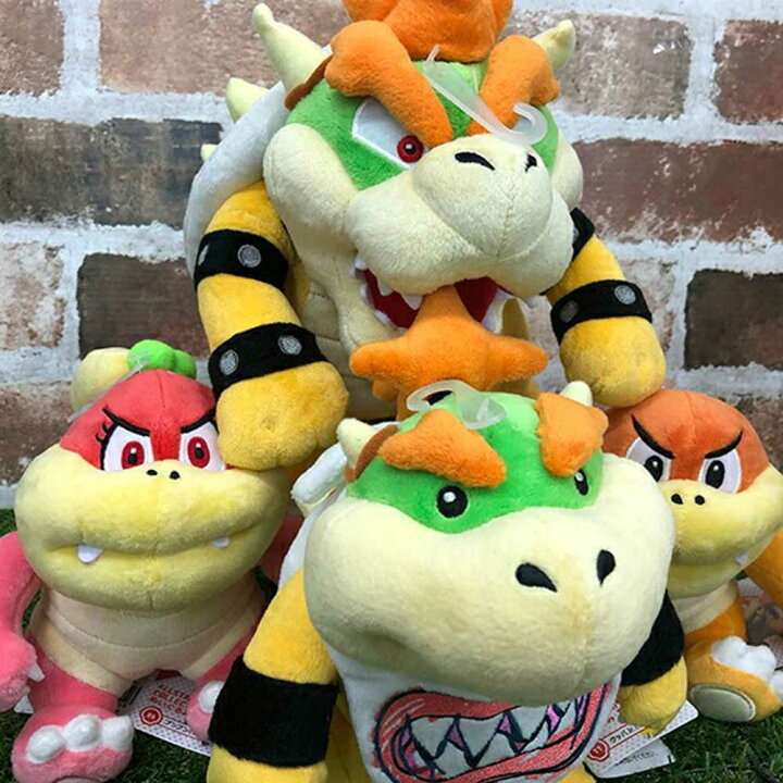 楽天市場】スーパーマリオ ぬいぐるみ(S) 4種セット クッパ軍団 