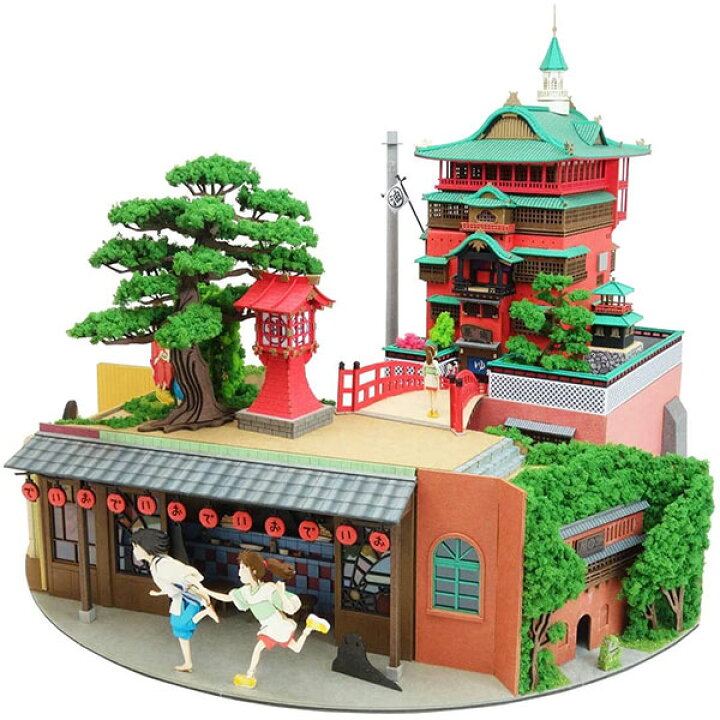 楽天市場】千と千尋の神隠し みにちゅあーとキット【ジオラマ】 ＜MK07 