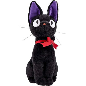 魔女の宅急便 黒猫 ジジ M ぬいぐるみ (33cm) K-9346 ヌイグルミ/おすわり/スタジオジブリ/サンアロー/プレゼントにも!/ギフト/プレゼント/雑貨/グッズ/おもちゃ/ふわふわ/もふもふ