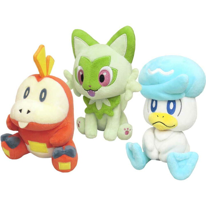 楽天市場】ポケットモンスター ぬいぐるみ(S) 選べる3種類 【ニャオハ 