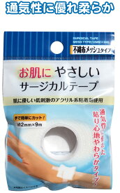 【まとめ買い=注文単位12個】メッシュタイプ　サージカルテープ　(12mm×9m)　41-089（se2a260)