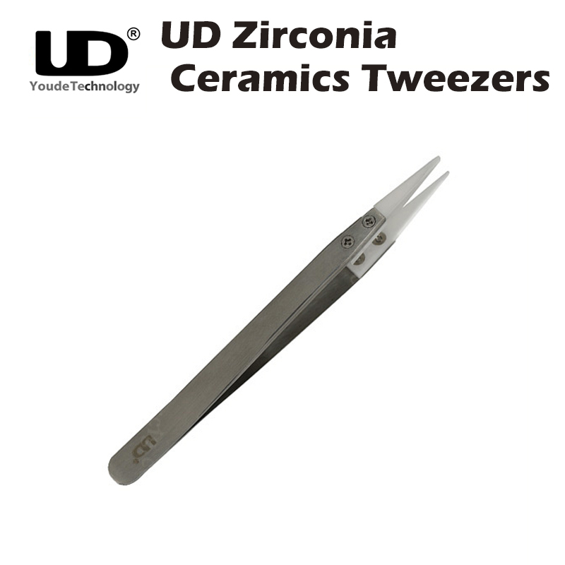 UD Zirconia Ceramic Tweezers ジルコニア セラミックピンセット コイルビルド リビルダブル ツイーザー