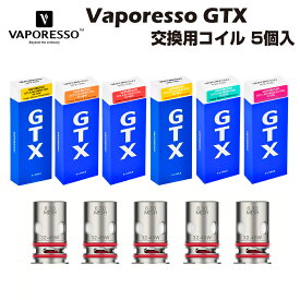 Vaporesso GTX Coil 交換用コイル 5個入 ベポレッソ target pm80 se pm30 one gen nano xiron luxe xr pm40 swag px80 18 22 air 40 PT60 PT80S 160 FIT XR MAX PRO 40電子タバコ 電子たばこ ベイプ vape