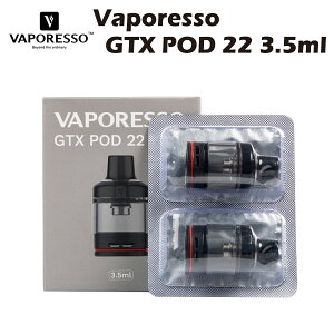Vaporesso GTX POD 22 2 |bhJ[gbW 3.5ml x|b\ GO 40 dq΂ dq^oR xCv { X^[^[Lbg Lbh  ։ jR`[ ^[ jR`0 C dq V[V