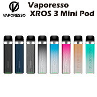 Vaporesso XROS 3 Mini Pod Kit 1000mAh 2ml ポッド型 スターターキット ベポレッソ クロス ミニ 電子た…