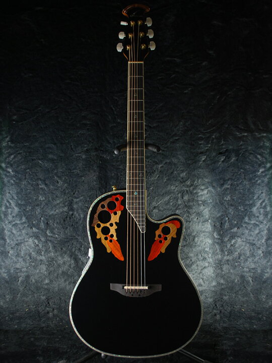 楽天市場】Ovation Custom Elite C2078AX-5 新品 ブラック 
