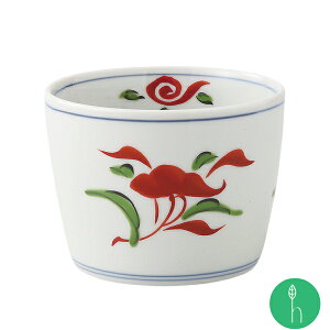 万歴牡丹 マルチカップ(約φ8.5×6.5cm・約230cc) 浜陶 和山 和 食器 モダン おしゃれ 北欧 料理 日本製 磁器 陶器 そばちょこ 酒器