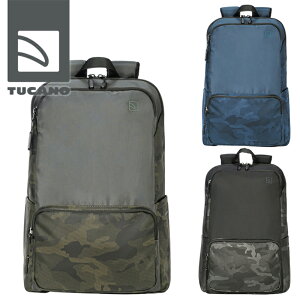 TUCANO PLANET - TERRAS CAMOUFLAGE MacBook Pro 16�C���`���f���Ή� �o�b�N�p�b�N �u���b�N �u���[ �O���[�� 25L �N���M�t�g ��Ε�N���X�}�X �M�t�g 2025