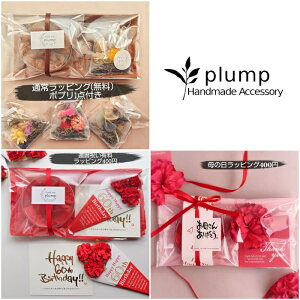 【 Plump 】 ラッピング ギフト包装 プレゼント 【 単品購入不可 】