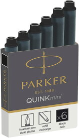 PARKER(パーカー) クインク・ミニカートリッジインク 6本入
