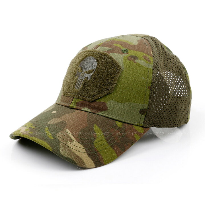 ランキングTOP5 迷彩 ワッペン取付 帽子 サバゲー キャップ 薄い迷彩 淡い グレー