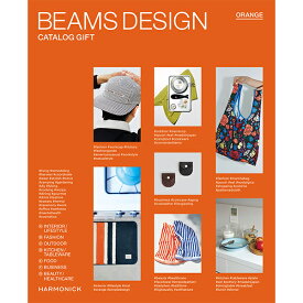 BEAMS DESIGN CATALOG GIFT ORANGE