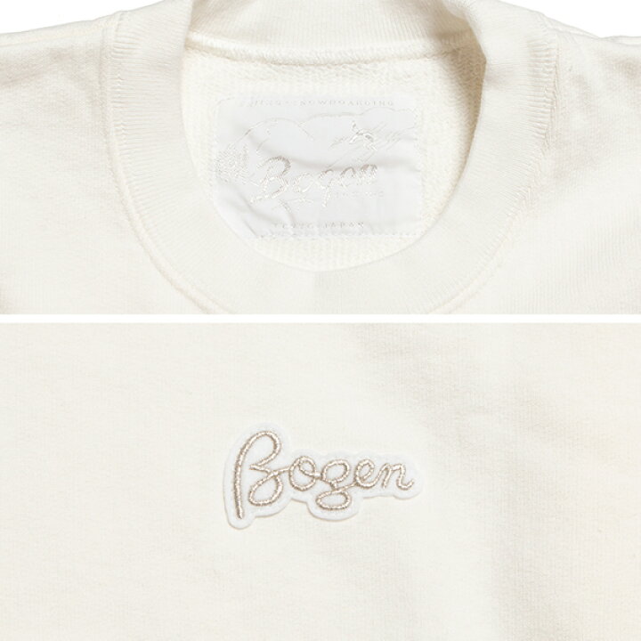 楽天市場】【セール40%OFF】 BOGEN Crew19 ホワイト ボーゲン クルー 