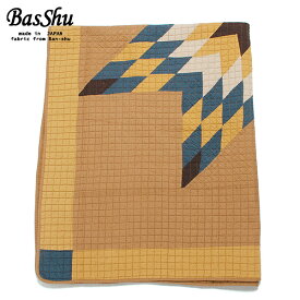 BasShu バッシュ パッチワーク キルトカバー 140×180 Patchwork Quilt Cover キャメル
