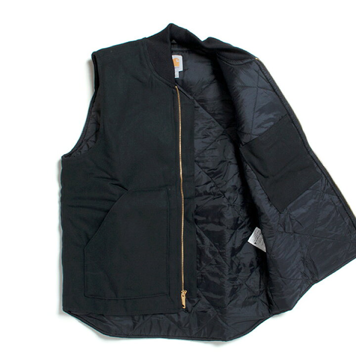 楽天市場】Carhartt カーハート V01 ダックベスト 中綿 キルティング 