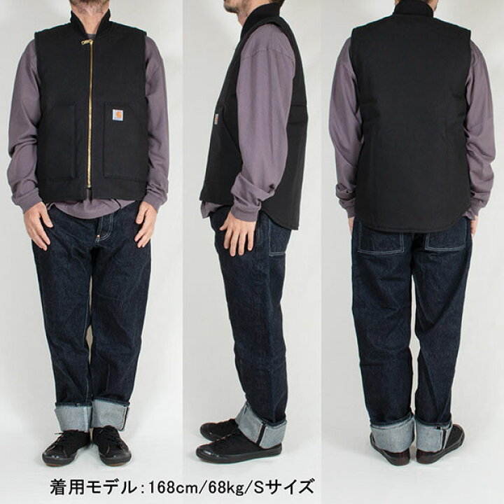 楽天市場】Carhartt カーハート V01 ダックベスト 中綿 キルティング 