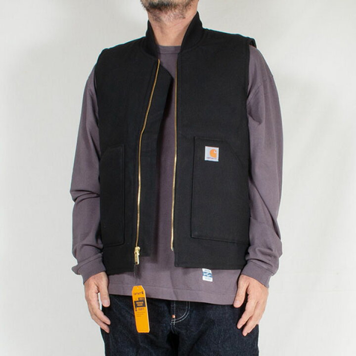 楽天市場】Carhartt カーハート V01 ダックベスト 中綿 キルティング 