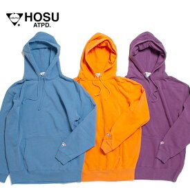 【セール50%OFF】 HOSU ホス 10oz. ヴィンテージ加工 スウェットパーカー フレンチテリー 111-2103