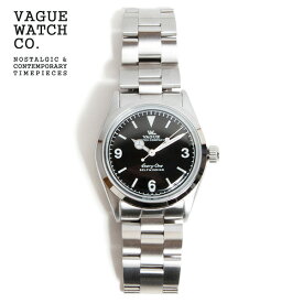 VAGUE WATCH Co. ヴァーグウォッチカンパニー Every-One 自動巻き 腕時計 34mm 日本製 ブラック