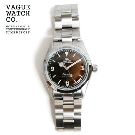 VAGUE WATCH Co. ヴァーグウォッチカンパニー Every-One 自動巻き 腕時計 34mm 日本製 ブラウン