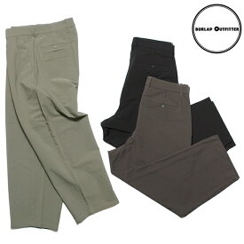 【セール40%OFF】 BURLAP OUTFITTER バーラップ アウトフィッター EQ WIDE PANT ワイドパンツ パーテックス イクリブリウム