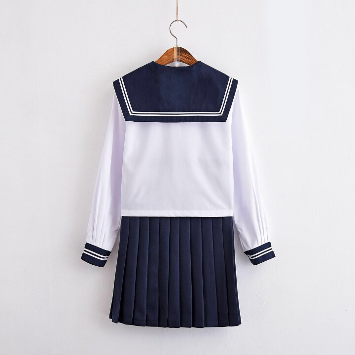 楽天市場 Saleセーラー服 学生服 レディース 白色長袖 ネイビースカート 赤色蝶結び 上下セット 大人 セーラー服 セクシー コスチューム 女子制服 Jk制服 コスプレ 高校生 可愛い 衣装 Jk服 学園祭 プレゼント Haru2 楽天市場店