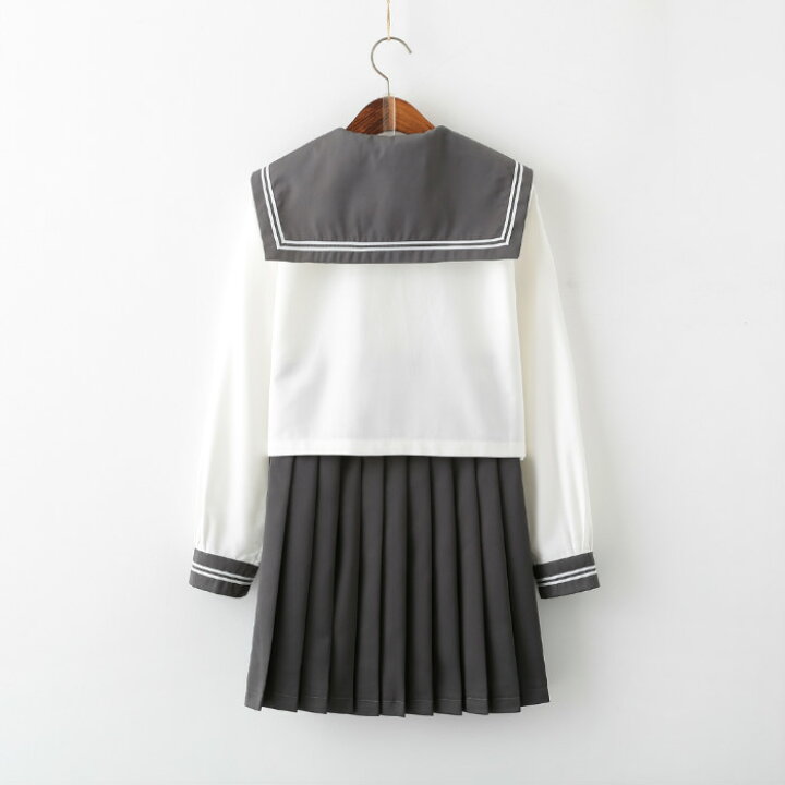 楽天市場】＼レビュー特典有／セーラー服 3点セット長袖 制服 学生服 