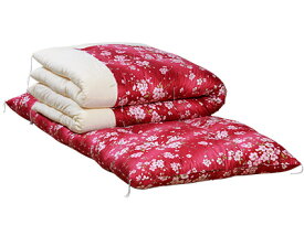 【和組ふとん】柄込 掛けふとん 敷きふとん 天然素材綿わた使用 吸湿 保温 日本製 自然な眠りをお届け