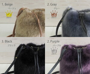 エコファー/ミニショルダーバッグ/ファーバッグ/レディース/Giatt/ジア/HAYNI/ヘイニ