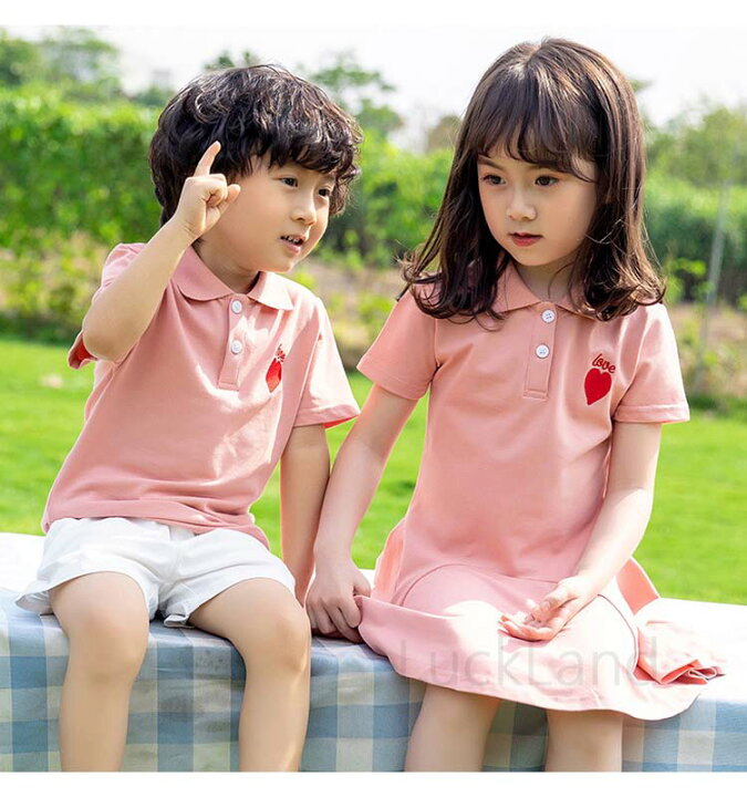 親子リンクコーデ 夏 メンズ パパママと子供お揃い レディース ワンピース ポロシャツ 親子ワンピース Tシャツ キッズ 男の子 女の子 親子ペアルック 赤ちゃん 憧れ