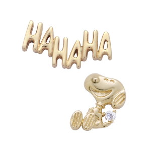 Xk[s[ sAX fB[X SNOOPY PEANUTS HAHAHALaughing K10YG CG[S[h _Ch0.01ct WG[ KPRA0004ylXk[s[zyMtg v[gzybsOܖzybjzy3p