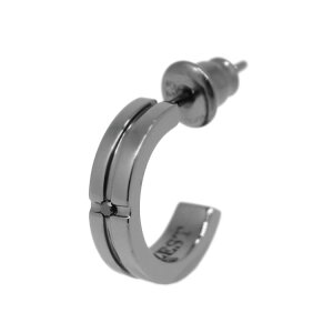 ピアス メンズ ロイヤルスタッグゼスト Royal Stag Zest BKダイヤ ハーフ リング シルバー アクセサリー メンズ ピアス 片耳 SP25-005【tri】【ラッピング袋無料】【5p】