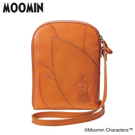 ムーミン バッグ MOOMIN リトルミイ 高級ナチュラルレザーのミニポシェット iei-50782【ギフト プレゼント】