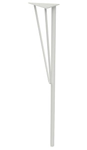 �y�����zLABRICO ���u���R �X�`�[���e�[�u���r DIY TABLE LEG �� �z���C�g ����68cm~69cm 1�{���� WTW-1
