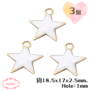 _N[|zz^  X^[ zCg  S[h 18.5mmx17mmx2.5mm, F1mm 3 p[c ANZT[p[c `[ DIY Atelier memi AgG~