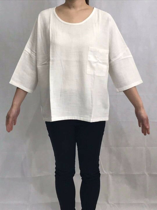 楽天市場】Tシャツ レディース 7分袖 カジュアル Uネック 真夏不可欠の 