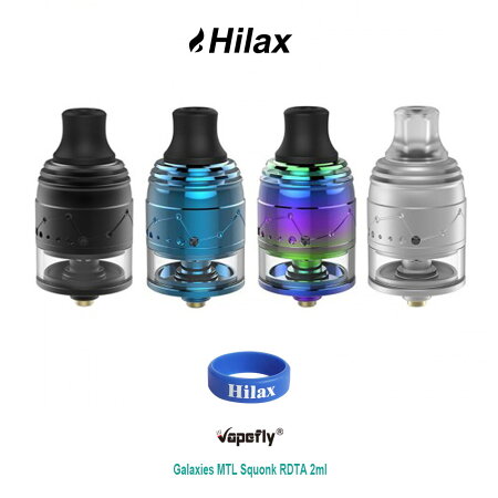 電子タバコアトマイザーMTLRDTABF対応VapeflyGalaxiesMTLSquonkRDTA2ml(ベイプフライギャラクシーズ)【VAPE】【Hilax】