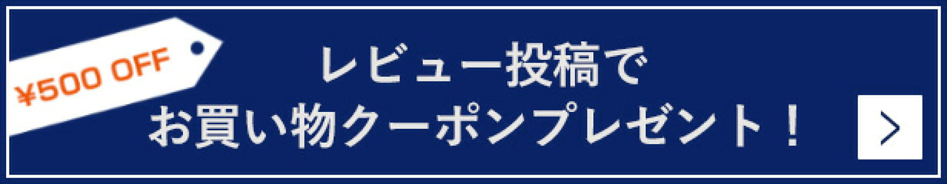 レビュー投稿でクーポン・プレゼントキャンペーン