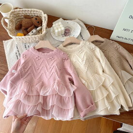 送料無料 秋冬 幼児 子供服 女の子 セーター ワンピ キッズ用 長袖 ニットワンピース ベビー服 お洒落 ニット セーター 韓国 子ども服 普段着 90cm 100cm 110cm 120cm 130cm 140cm