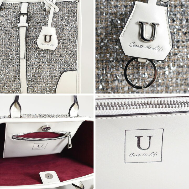 楽天市場】U(ユー)【10％OFF】 トートバッグ Mサイズ ショルダー付き 