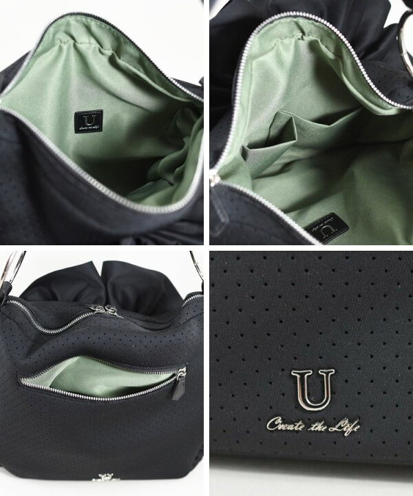 楽天市場】U(ユー) 【15％OFF】Natalie ナタリー ボブディングトート 